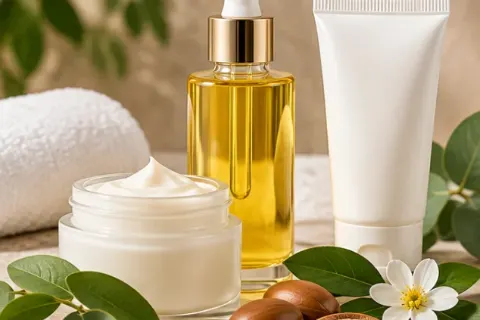 Aceites vegetales para uso cosmético